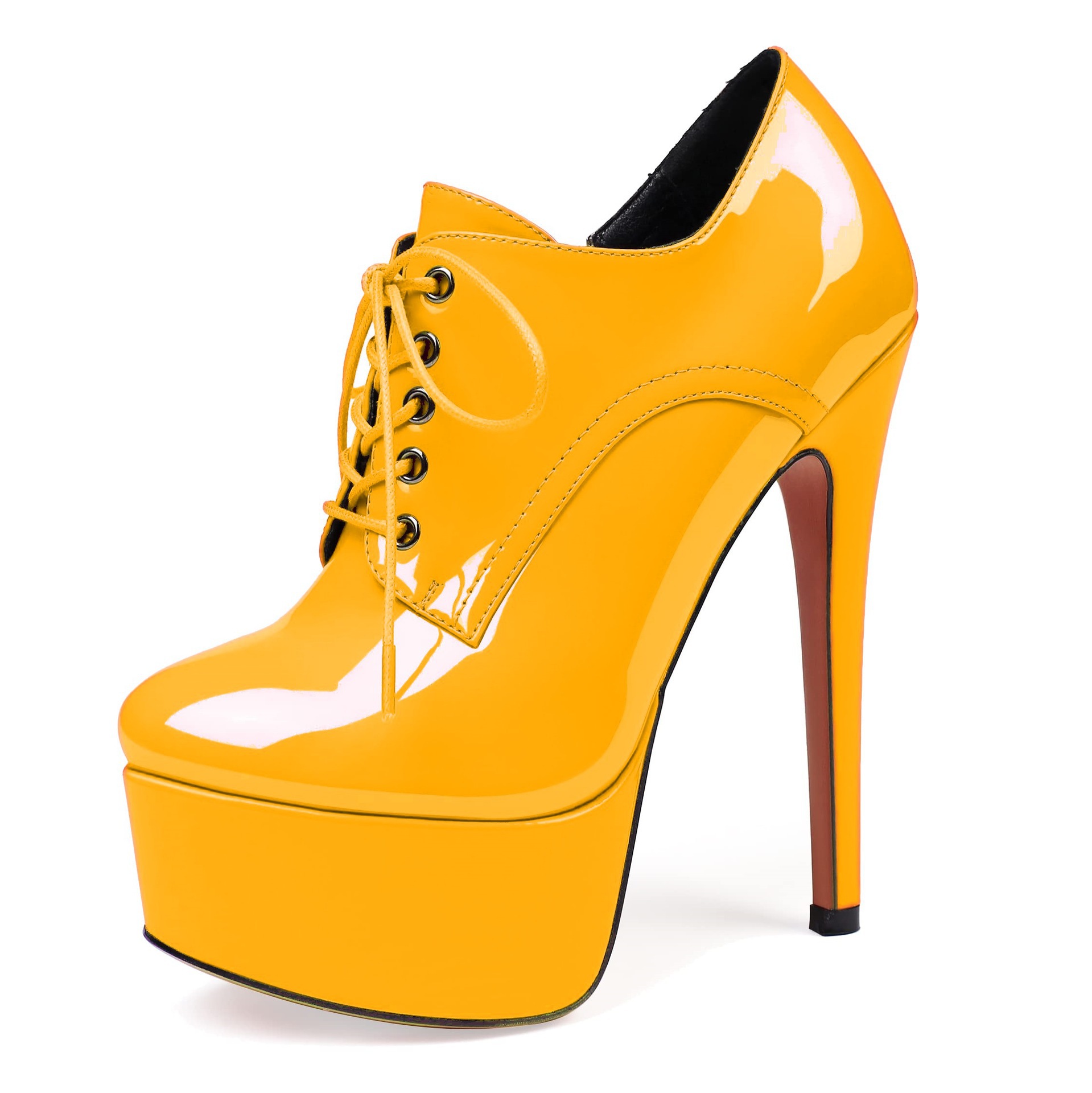2025 Women's High Heel Platfor - Sewing Front Zipper incelemesi ve fiyatı