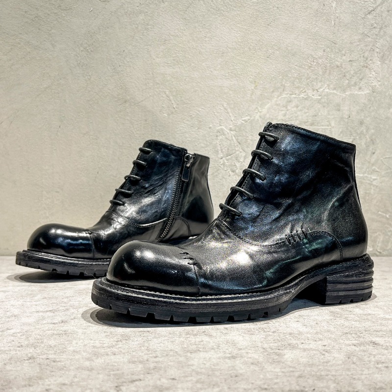 Ethnic Style Washed Horsehide  - Sewing Zipper incelemesi ve fiyatı