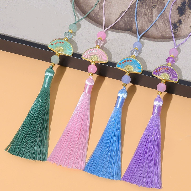10pcs Vintage Bead Fan Tassels - Vintage Sewing Textile incelemesi ve fiyatı