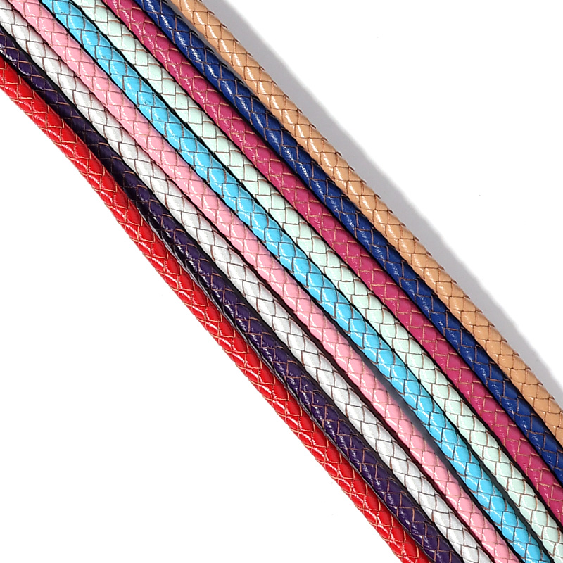 1M/Lot 6mm Braided Genuine Lea - Sewing Thread In Textile incelemesi ve fiyatı