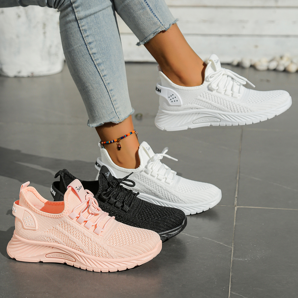 Women shoes casual sneaker fal - Sewing Garment incelemesi ve fiyatı