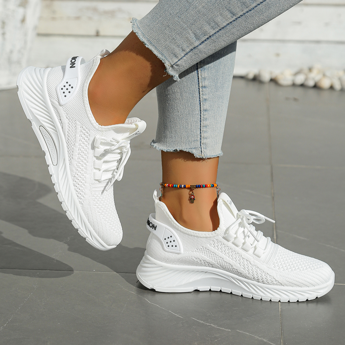 Women shoes casual sneaker fal - Sewing Garment incelemesi ve fiyatı