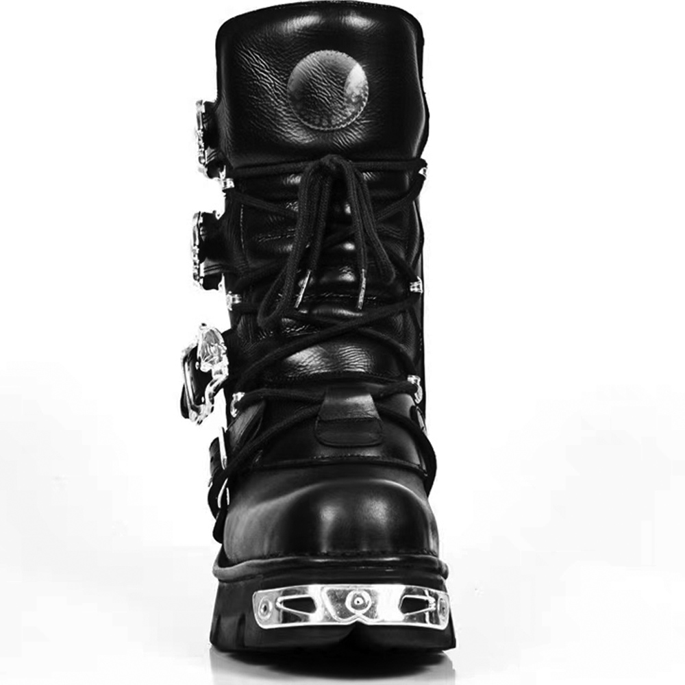 New Men's Punk Motorcycle Boot - Sewing Zipper incelemesi ve fiyatı