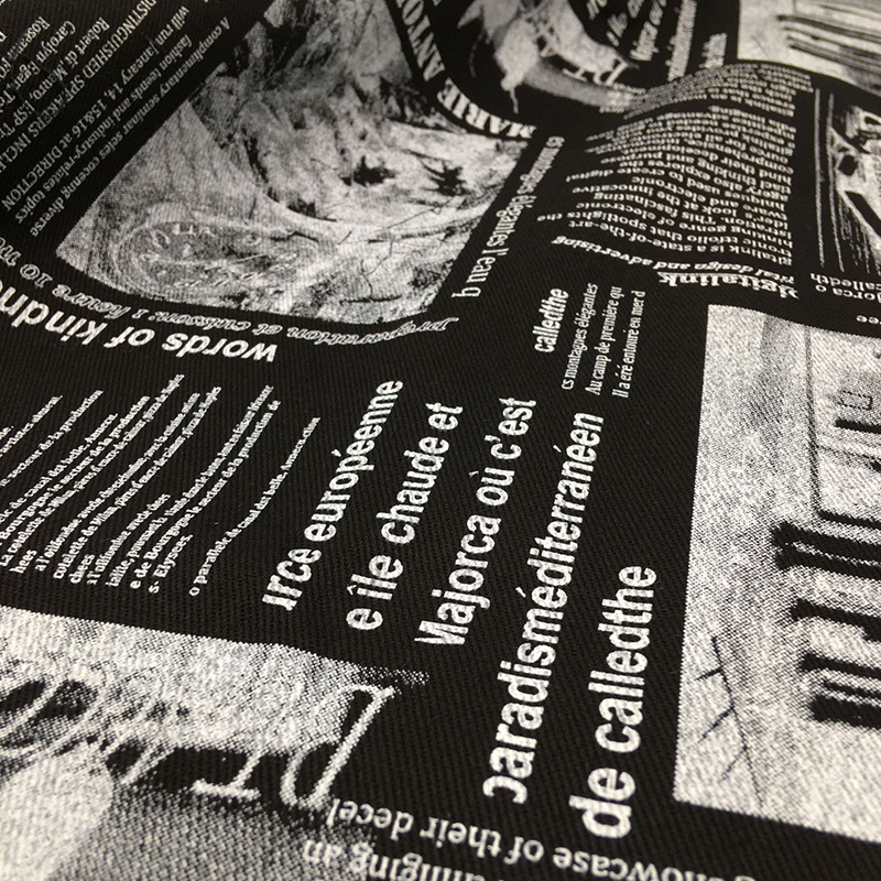 100X150cm Vintage Retro Black  - Vintage Sewing Textile incelemesi ve fiyatı