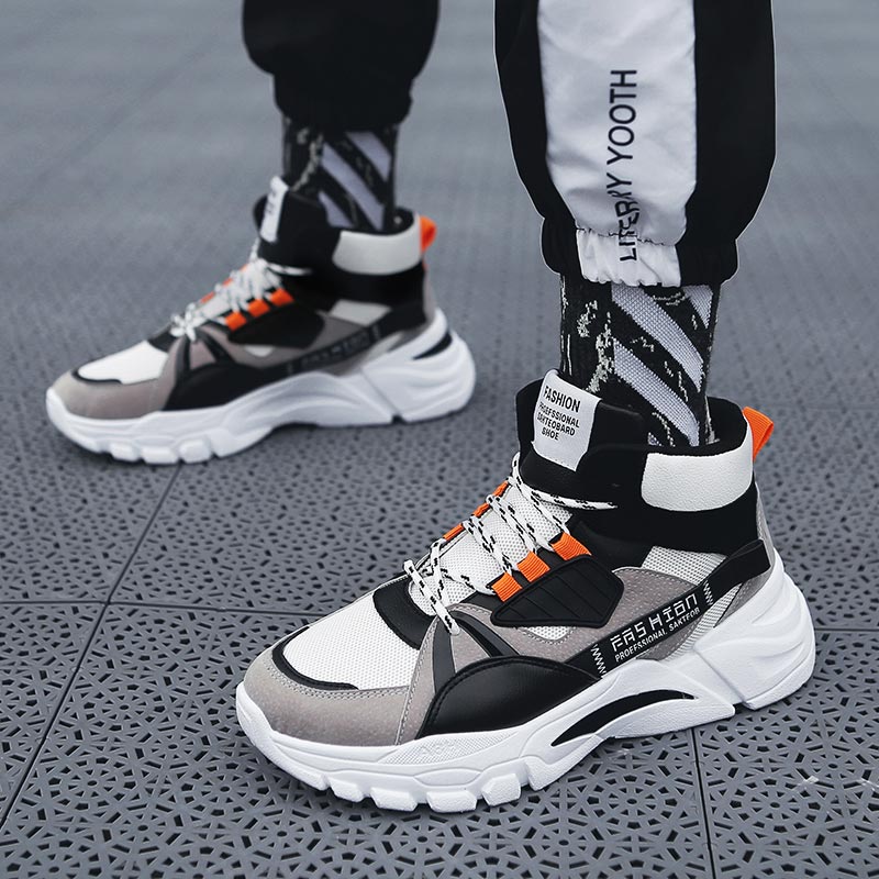 Hightop Summer Men's Sport Sho - Sewing Front Zipper incelemesi ve fiyatı