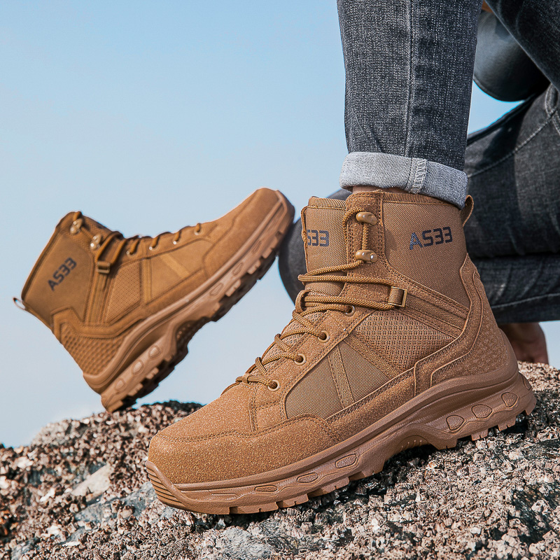 Men's Military Tactical Boots  - Sewing Zipper incelemesi ve fiyatı