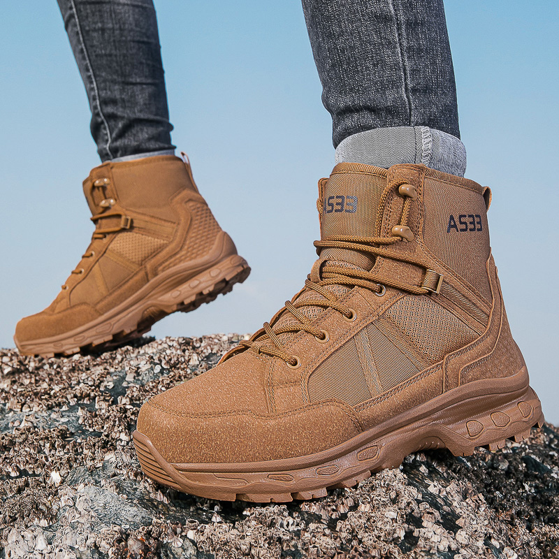 Men's Military Tactical Boots  - Sewing Zipper incelemesi ve fiyatı