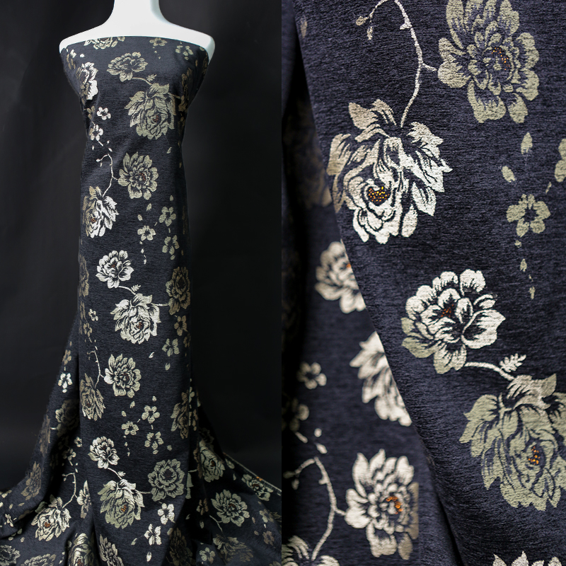 Black Gold Peony Jacquard Fabr - Fabric Weight Set incelemesi ve fiyatı