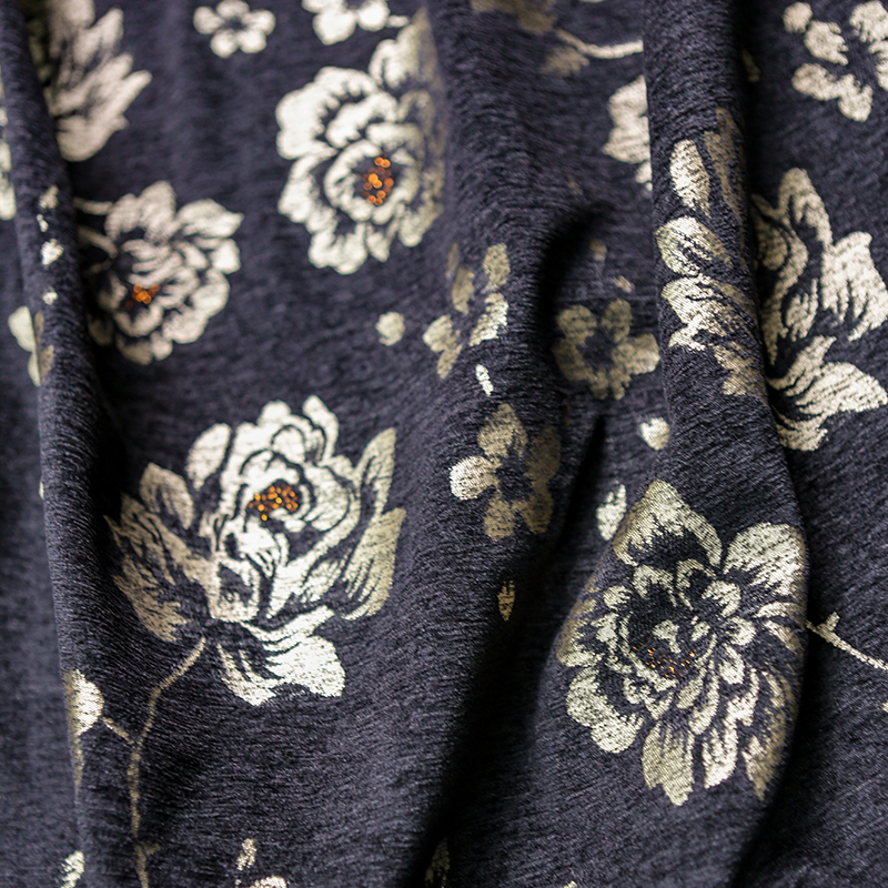 Black Gold Peony Jacquard Fabr - Fabric Weight Set incelemesi ve fiyatı