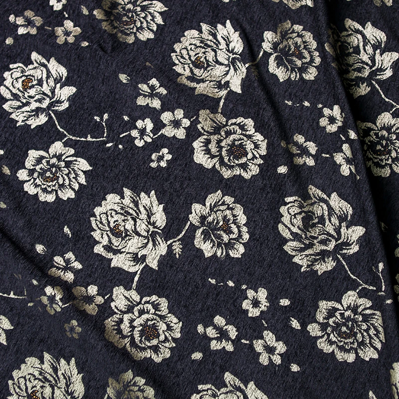 Black Gold Peony Jacquard Fabr - Fabric Weight Set incelemesi ve fiyatı