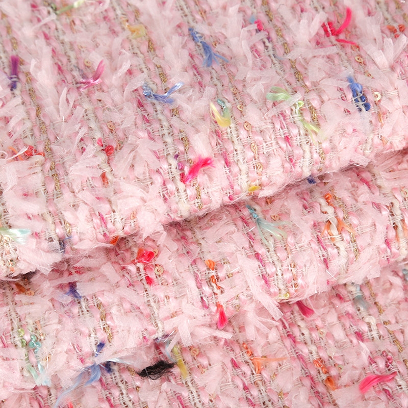 2024 New Fashion Pink Ribbon Y - Sewing Tweed incelemesi ve fiyatı