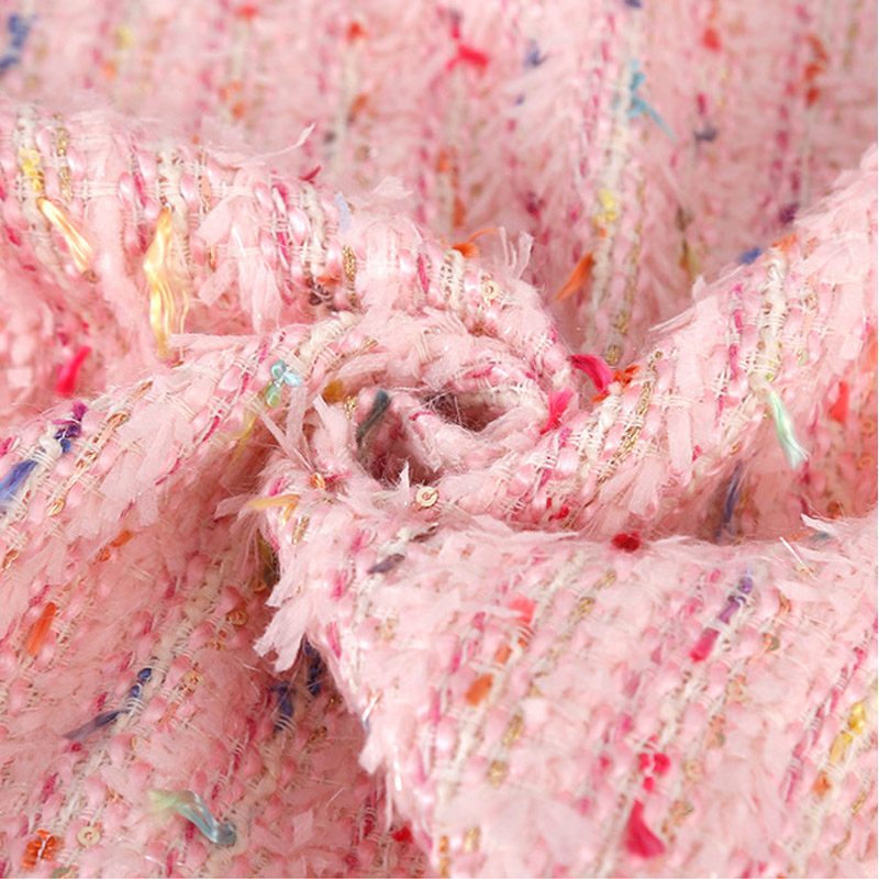 2024 New Fashion Pink Ribbon Y - Sewing Tweed incelemesi ve fiyatı
