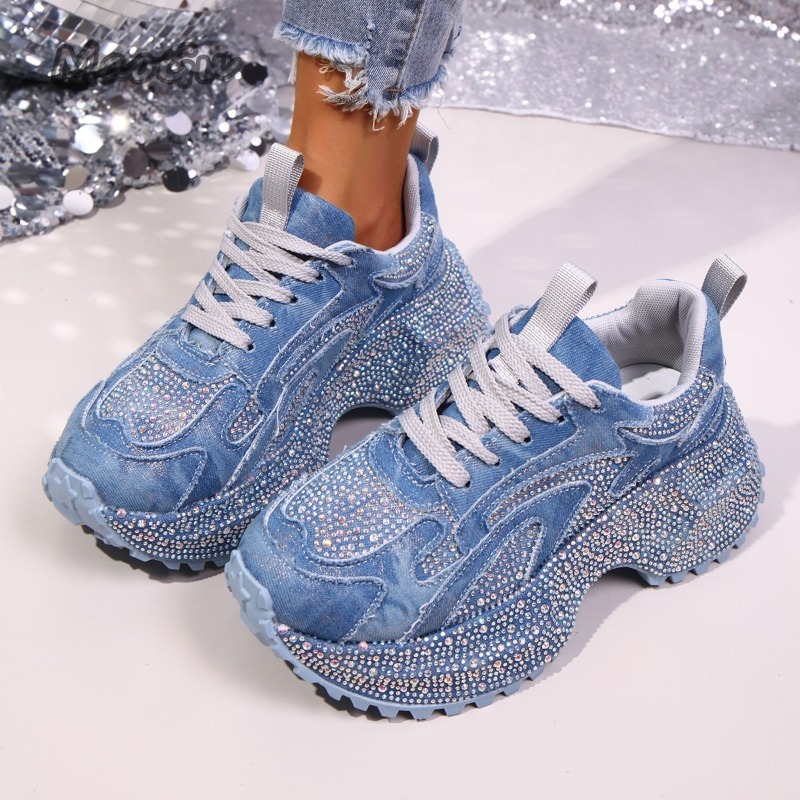 Fashion Rhinestone Women's Chu - Sewing Garment incelemesi ve fiyatı