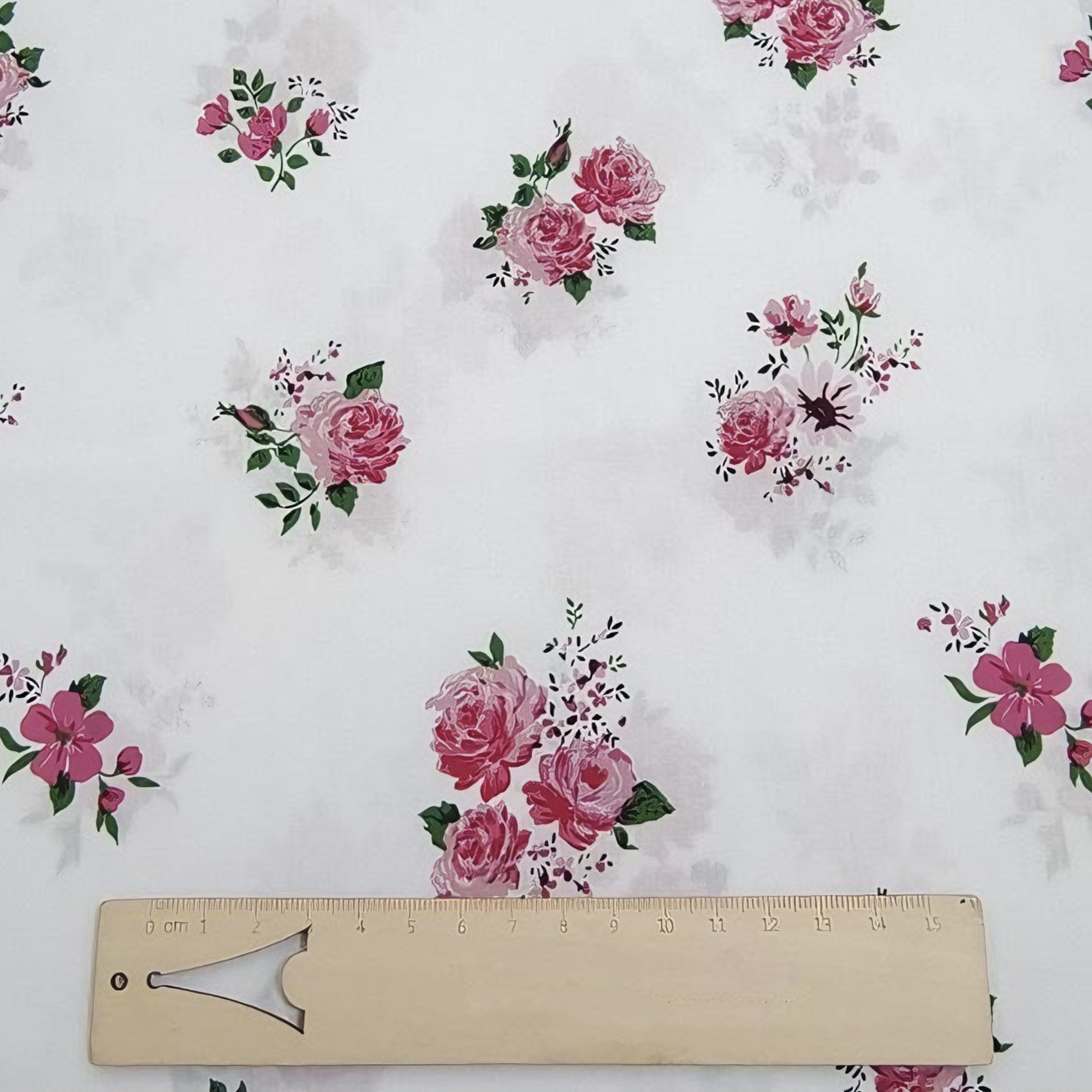 145x50cm Vintage Floral Printe - Vintage Sewing Textile incelemesi ve fiyatı
