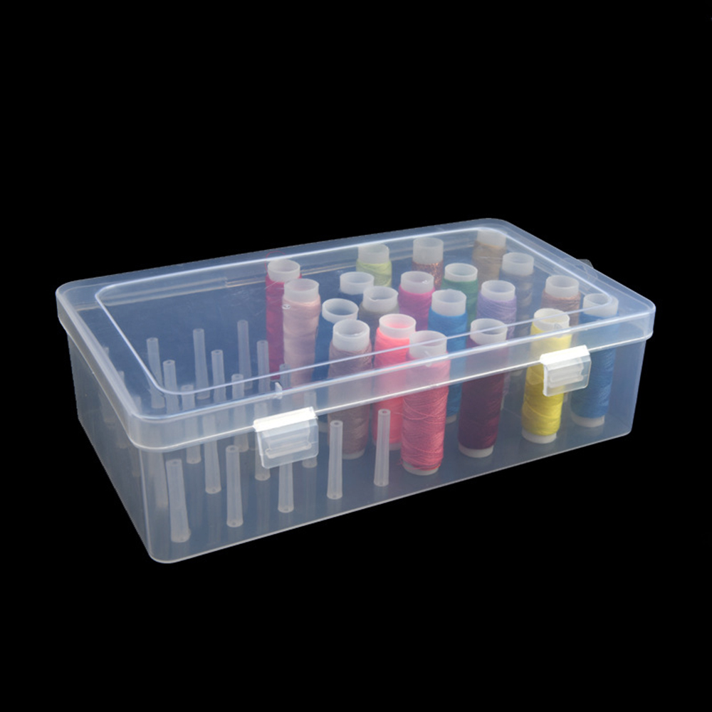 New Sewing Thread Box 42 Piece - Bobbin Organizer Box incelemesi ve fiyatı