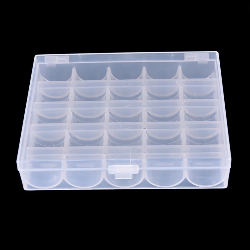 25 Spools Empty Bobbins Sewing - Bobbin Organizer Box incelemesi ve fiyatı