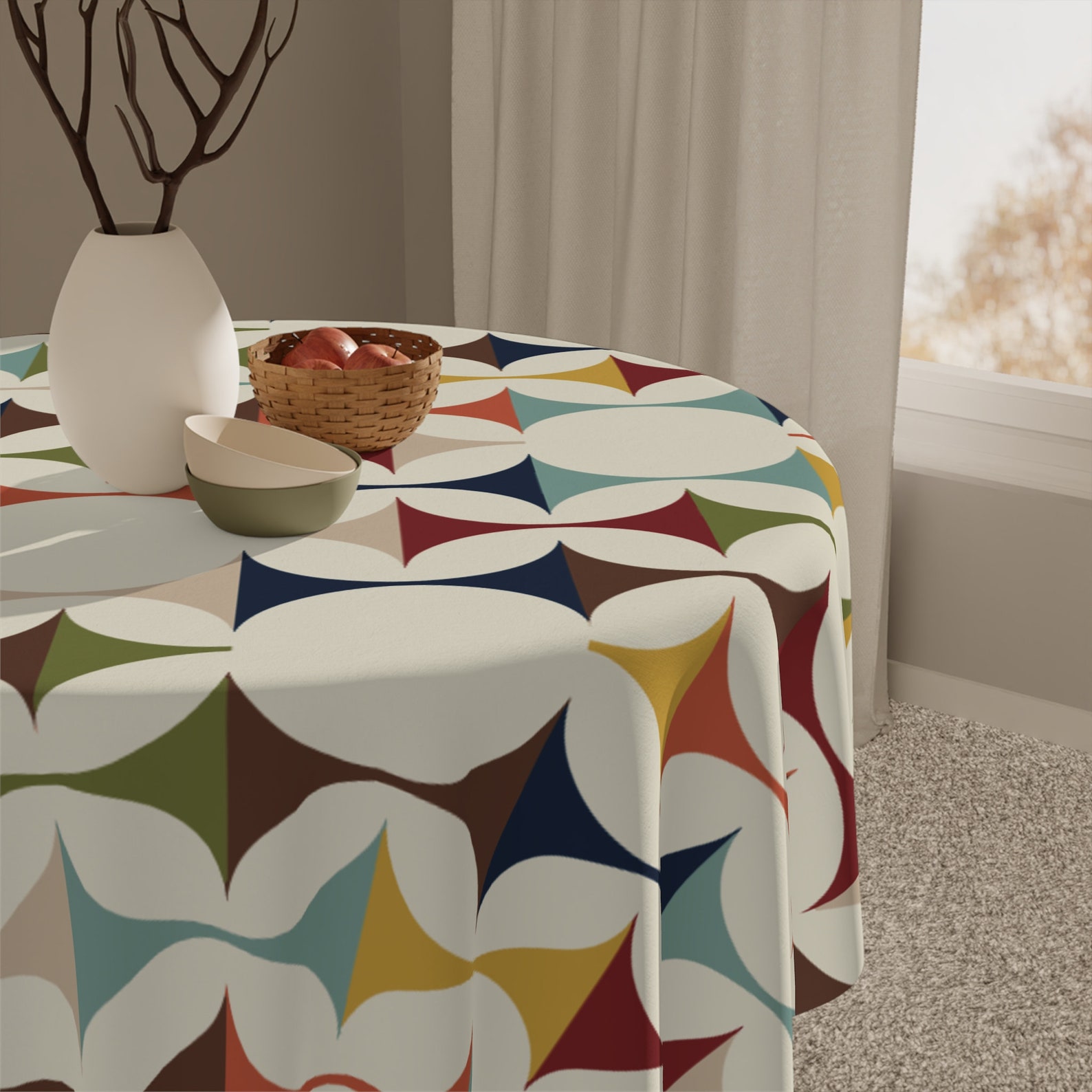 Mid Century Modern Retro Geome - Century Textile & Sewing Supply Hours incelemesi ve fiyatı