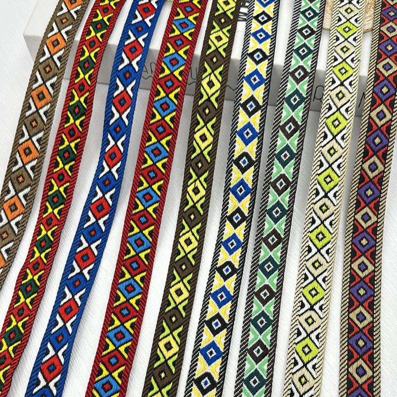 50 Yards 18-20mm Vintage Jacqu - Vintage Sewing Textile incelemesi ve fiyatı