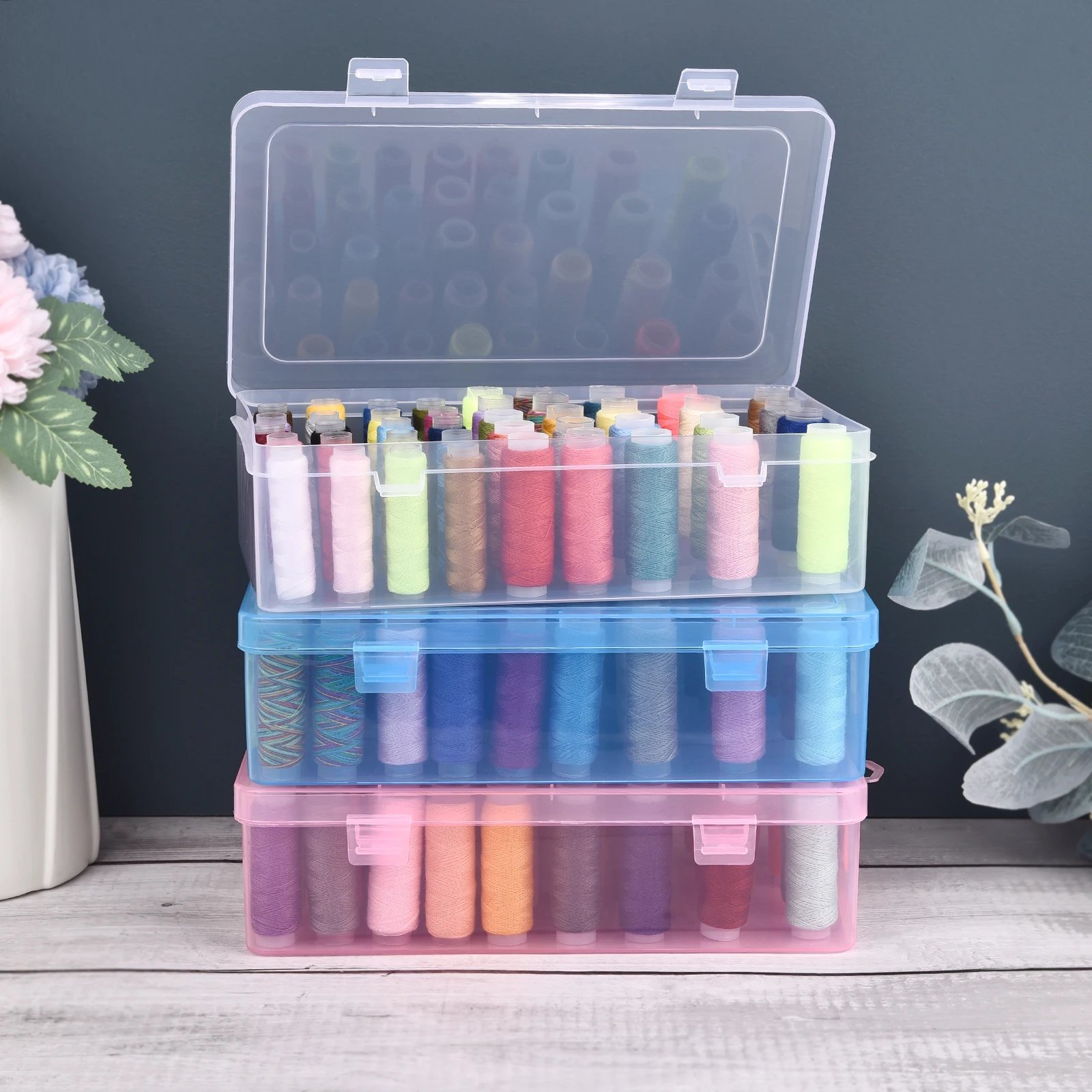 New 24 Grids Spool Organizer/4 - Bobbin Organizer Box incelemesi ve fiyatı