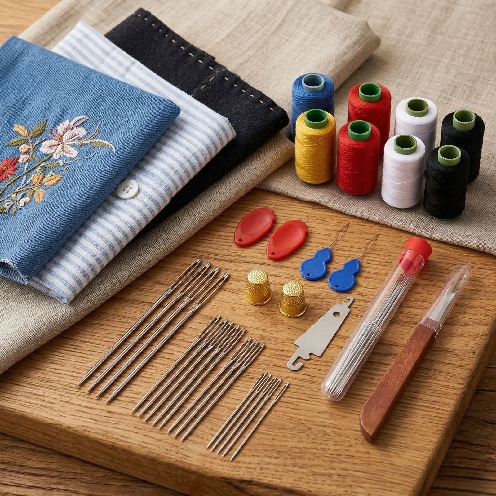 43pcs Big Eye Sewing Needle Ki - Sewing Kit incelemesi ve fiyatı