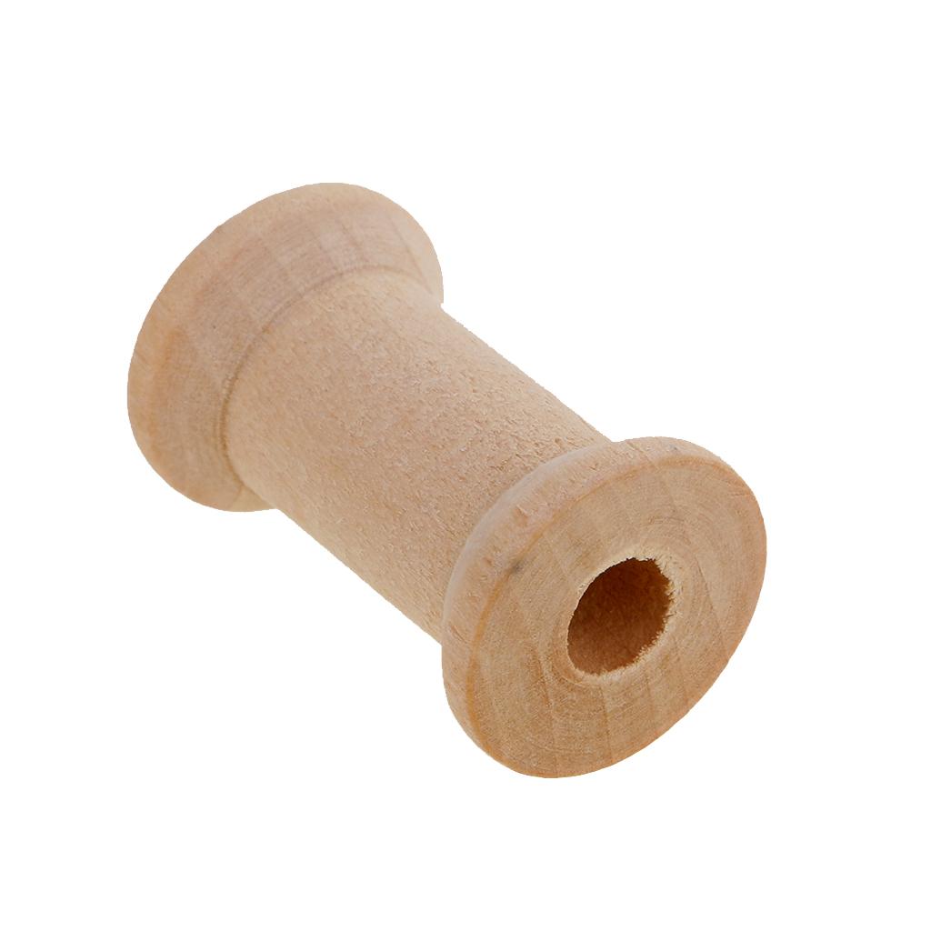 Wooden Empty Bobbin Set 20 Pie - Thread Bobbins Empty incelemesi ve fiyatı