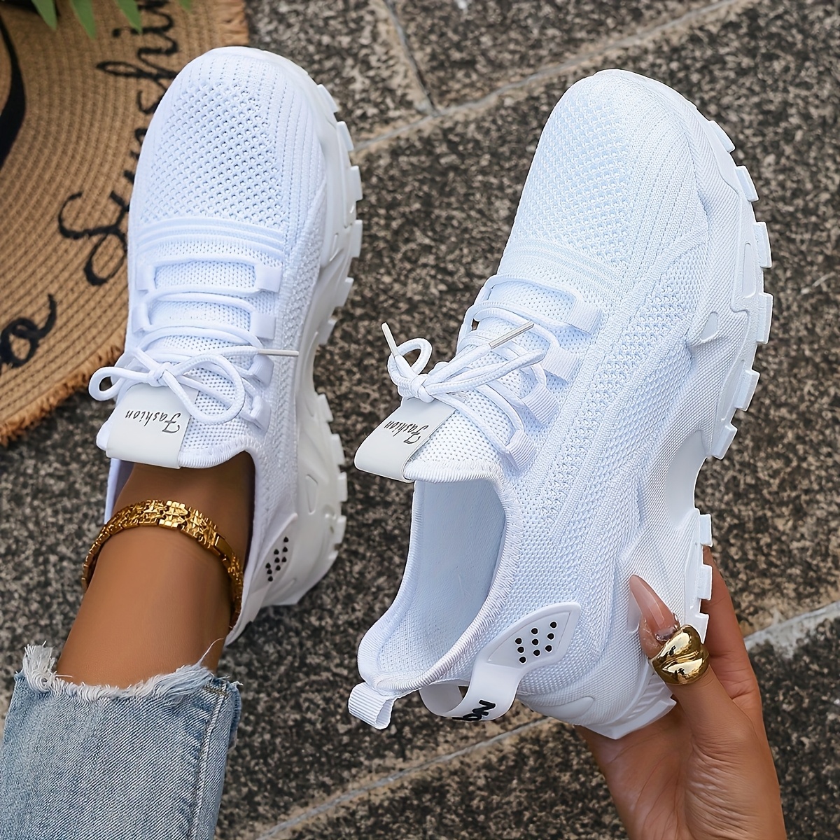 Breathable Knit Sneakers Fashi - Sewing Garment incelemesi ve fiyatı