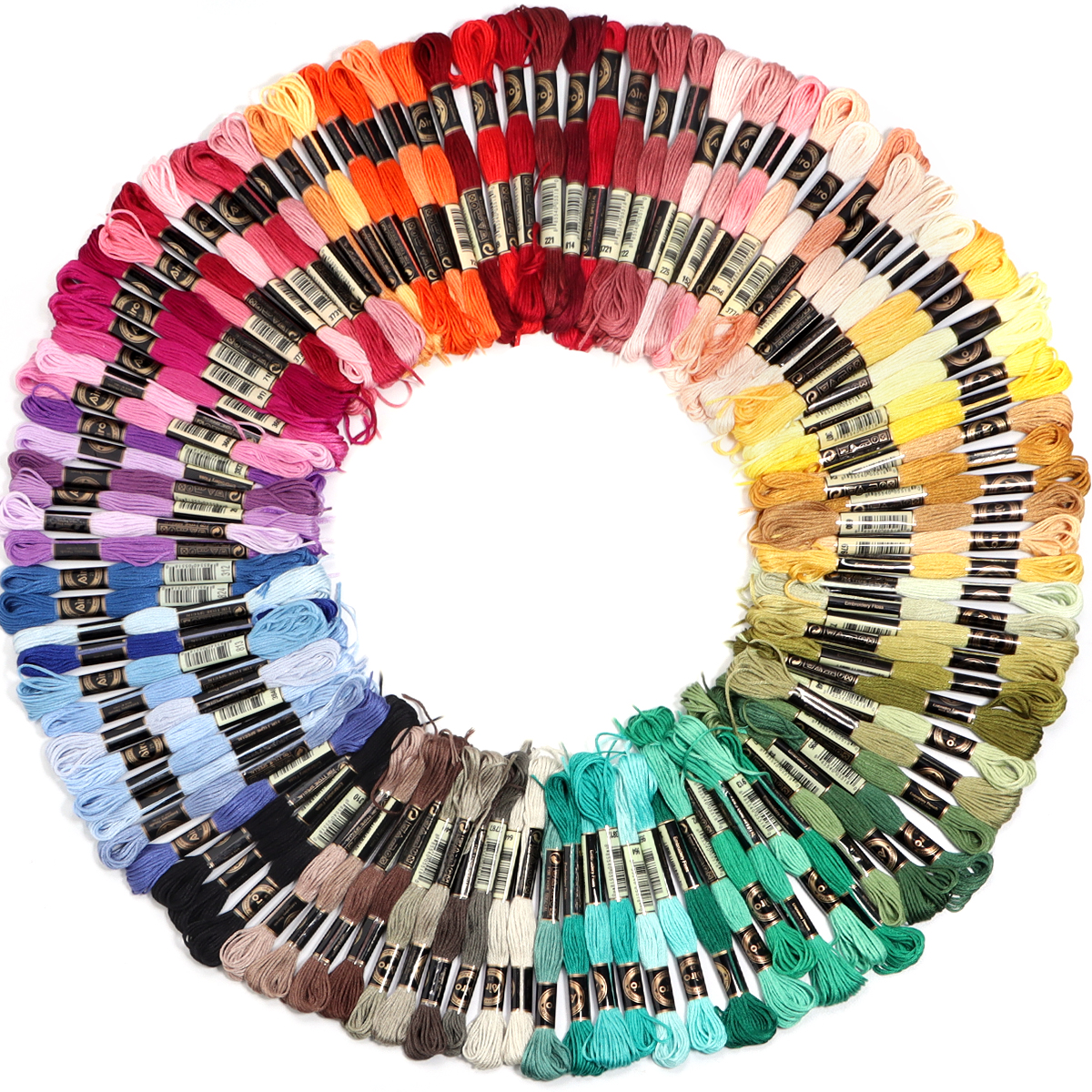 6Pcs/Lot Multicolor Polyester  - Sewing Kit incelemesi ve fiyatı