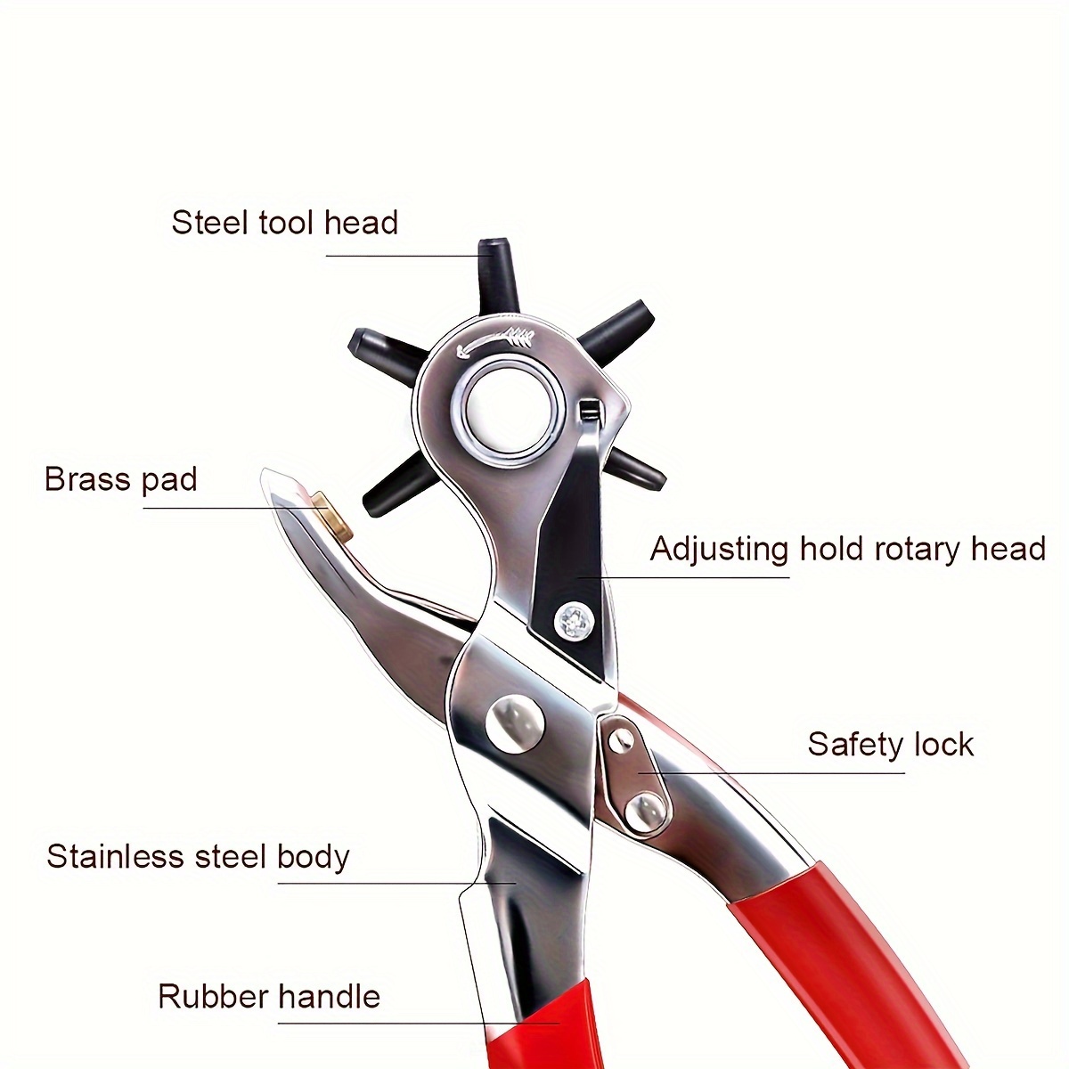 Leather Belt Hole Punch Plier  - Sewing Eyelet Fabric incelemesi ve fiyatı