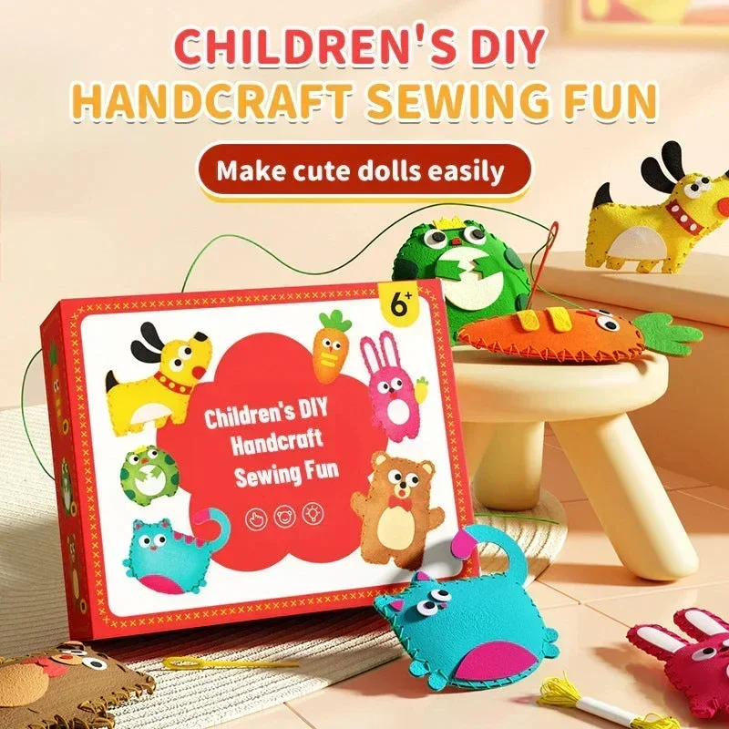 Diy Doll Sewing Toys Animal Fr - Sewing Thread In Textile incelemesi ve fiyatı