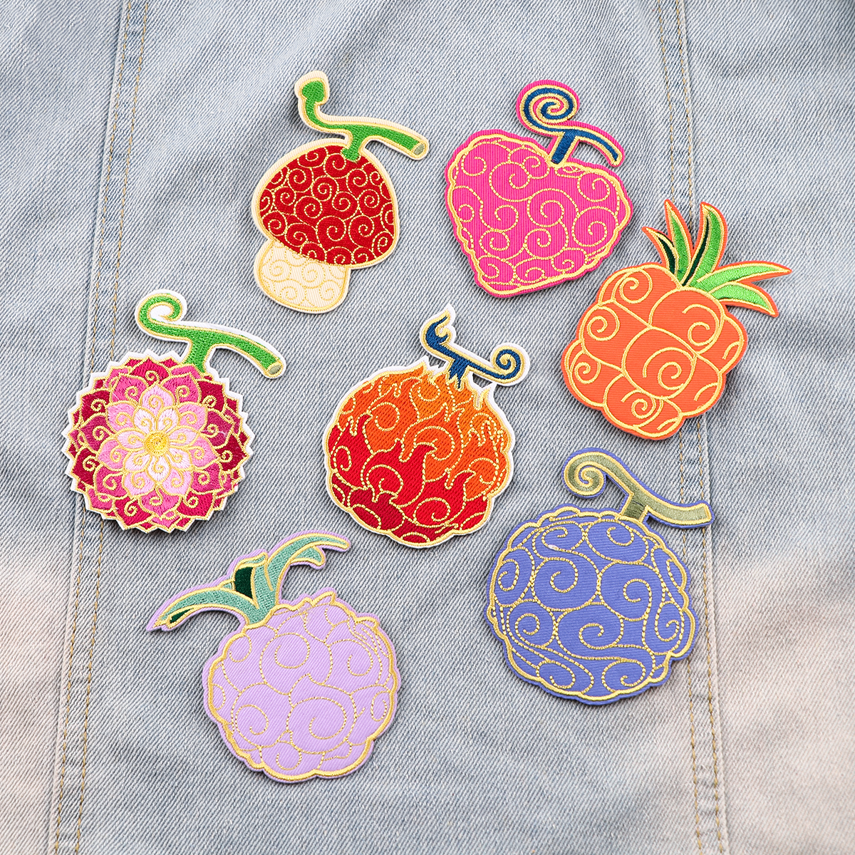 Anime Devil Fruit Iron On Patc - Iron On Patch incelemesi ve fiyatı
