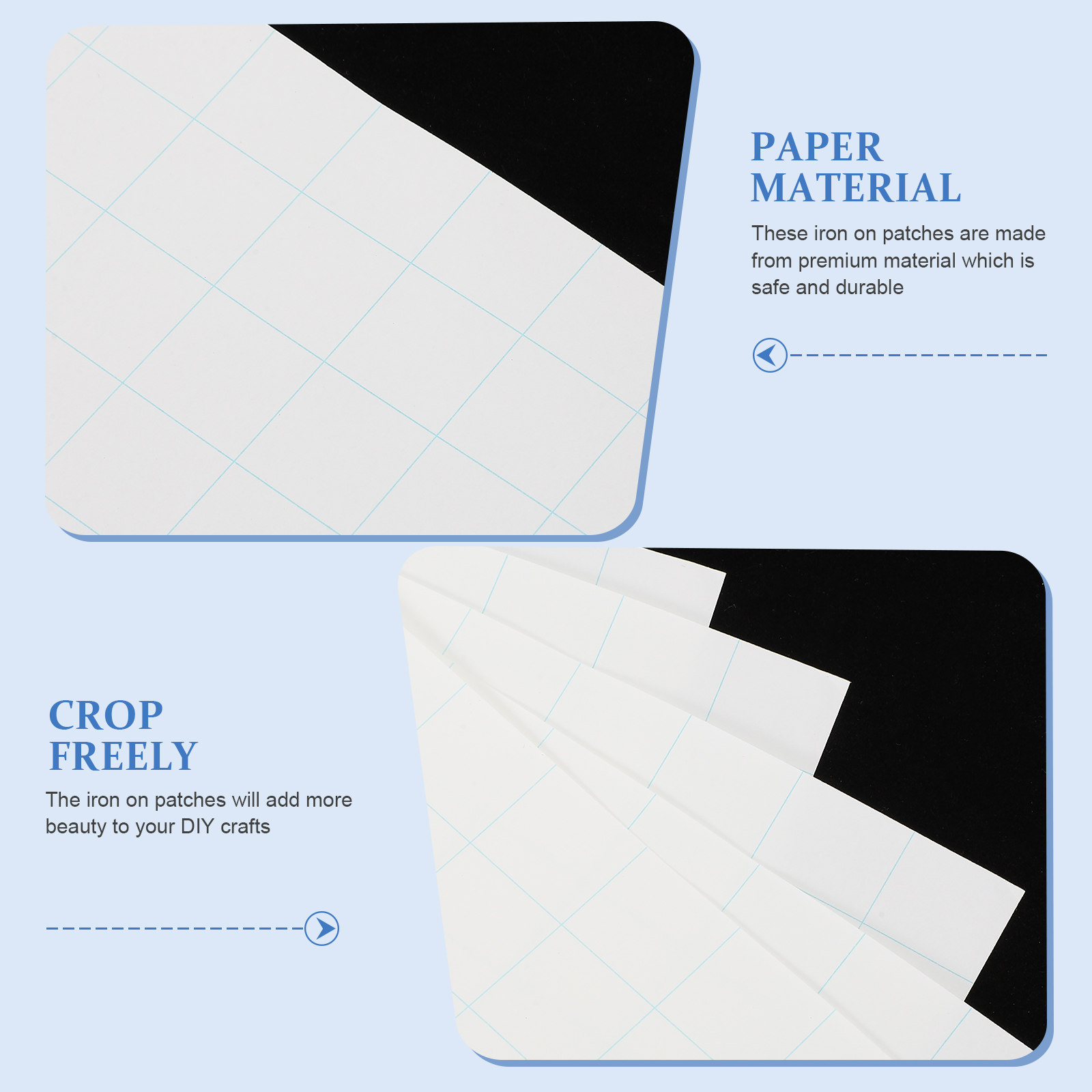 5pcs Heat Transfer Paper Cloth - Iron On Patch incelemesi ve fiyatı