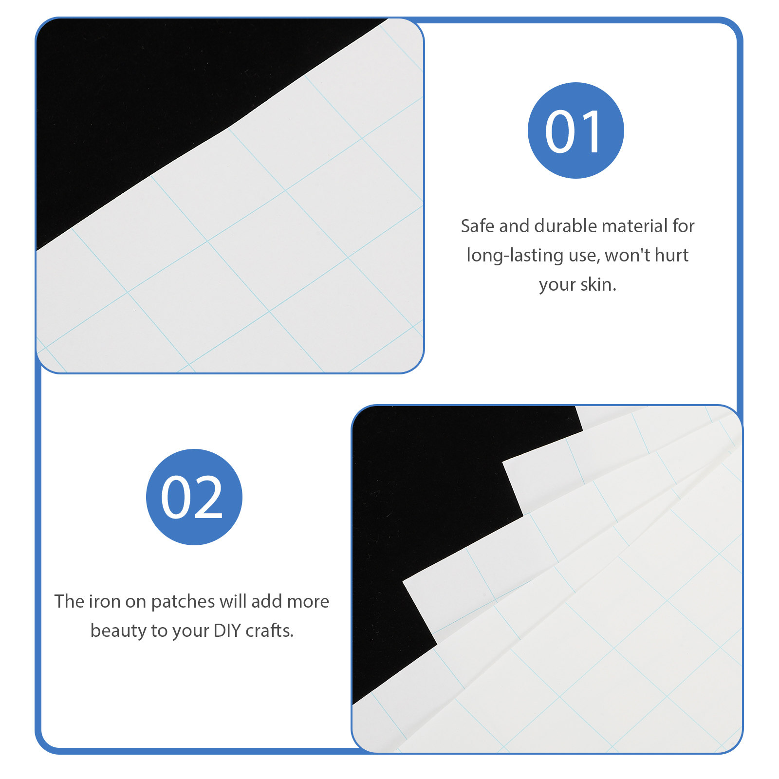 5pcs Heat Transfer Paper Cloth - Iron On Patch incelemesi ve fiyatı