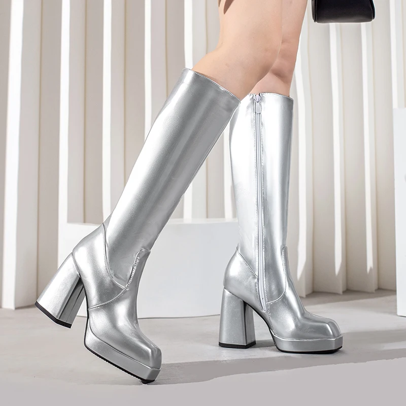 Green Winter Women Platform Kn - Sewing Zipper incelemesi ve fiyatı
