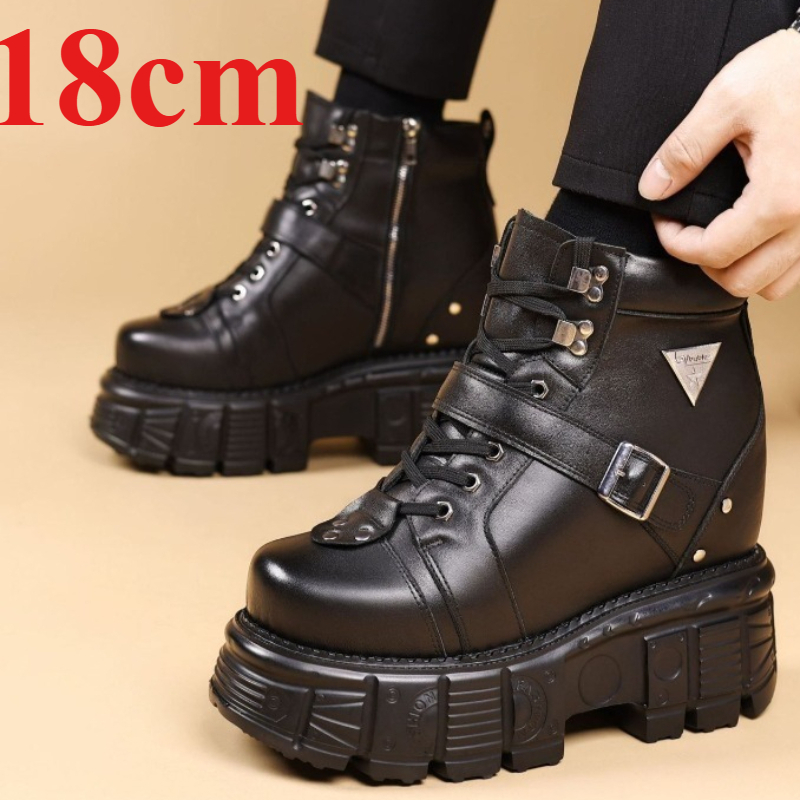 Genuine Leather Motorcycle Boo - Sewing Garment incelemesi ve fiyatı
