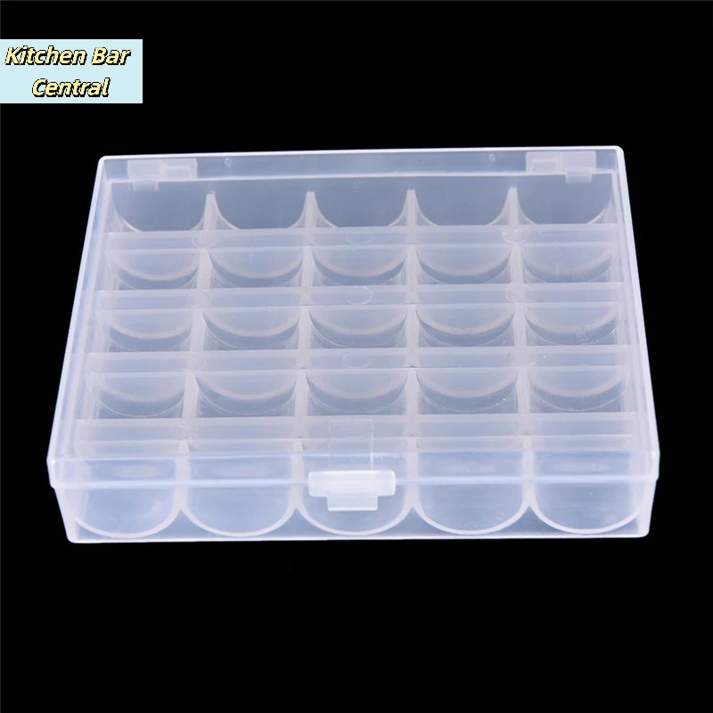 【25 Spools Empty Bobbins Sewin - Bobbin Organizer Box incelemesi ve fiyatı