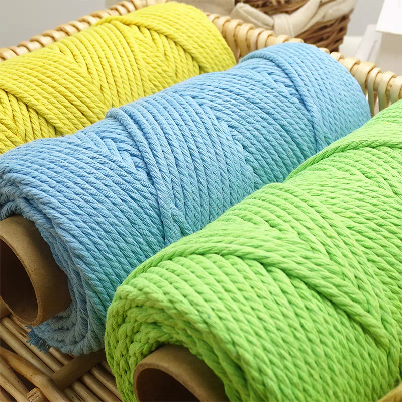 3mm 100M Macrame Cord Rope Cot - Sewing Thread In Textile incelemesi ve fiyatı