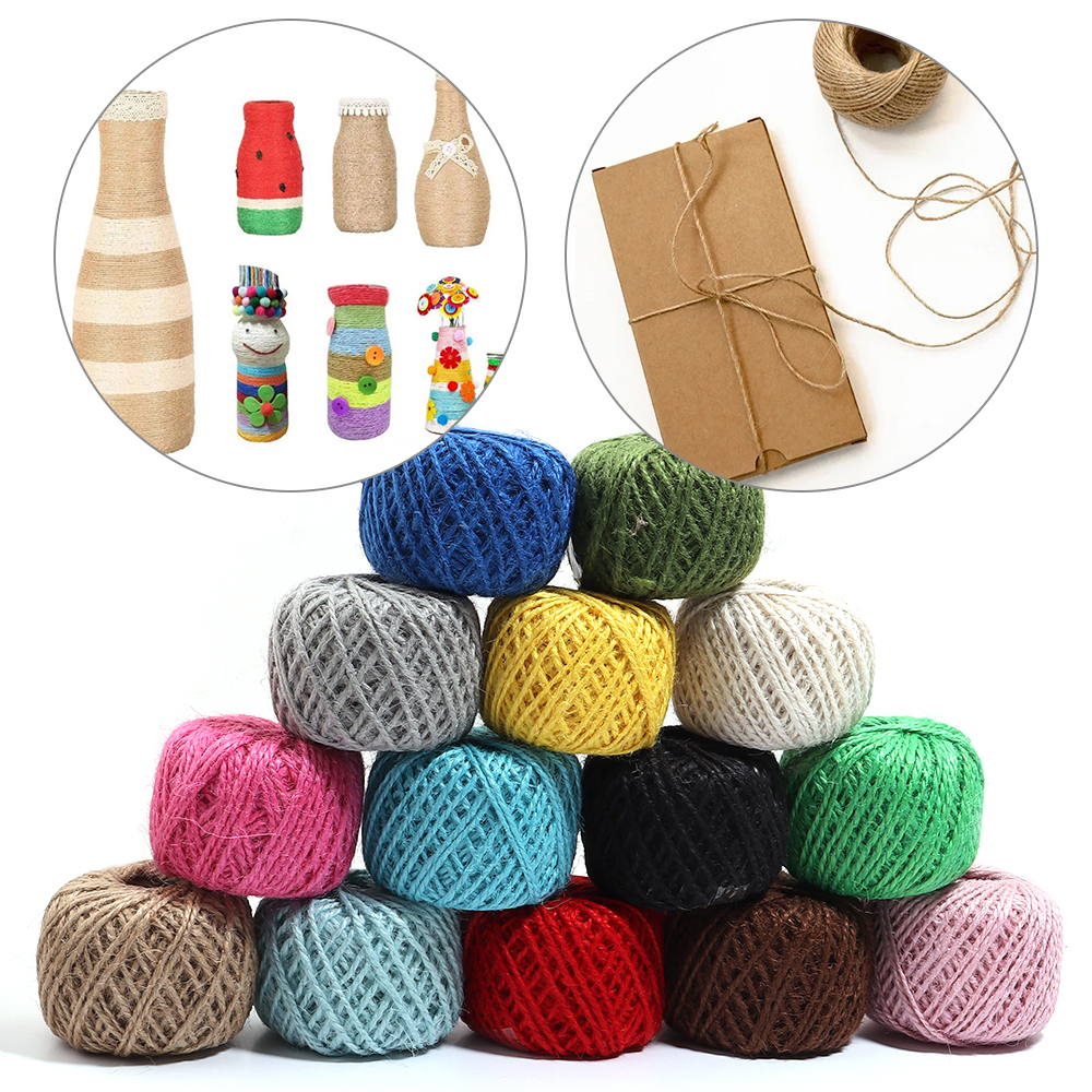 50Meter Natural Jute Ribbon Cr - Vintage Sewing Textile incelemesi ve fiyatı