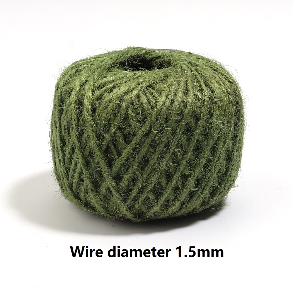 50Meter Natural Jute Ribbon Cr - Vintage Sewing Textile incelemesi ve fiyatı