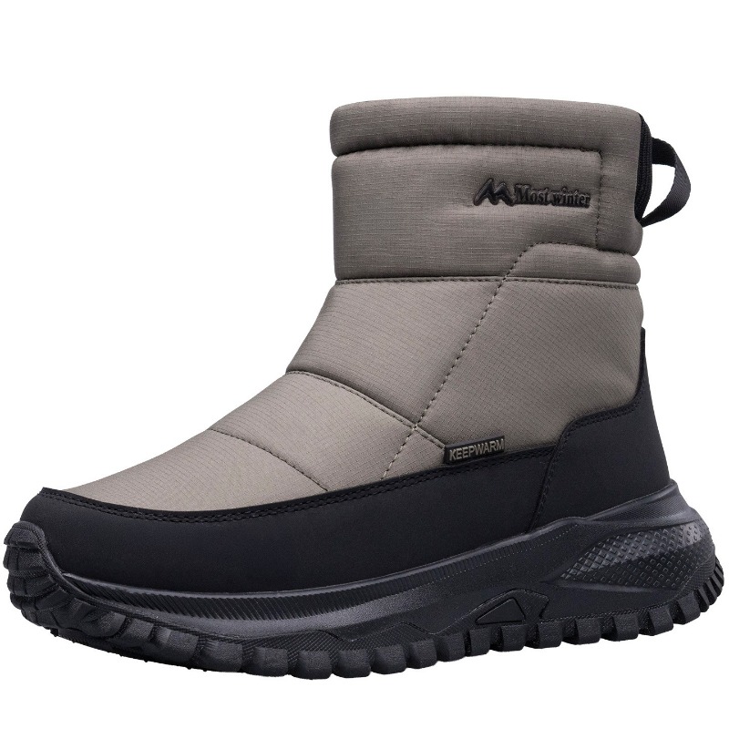 Men's Boots Warm Snow Boots Wa - Sewing Zipper incelemesi ve fiyatı
