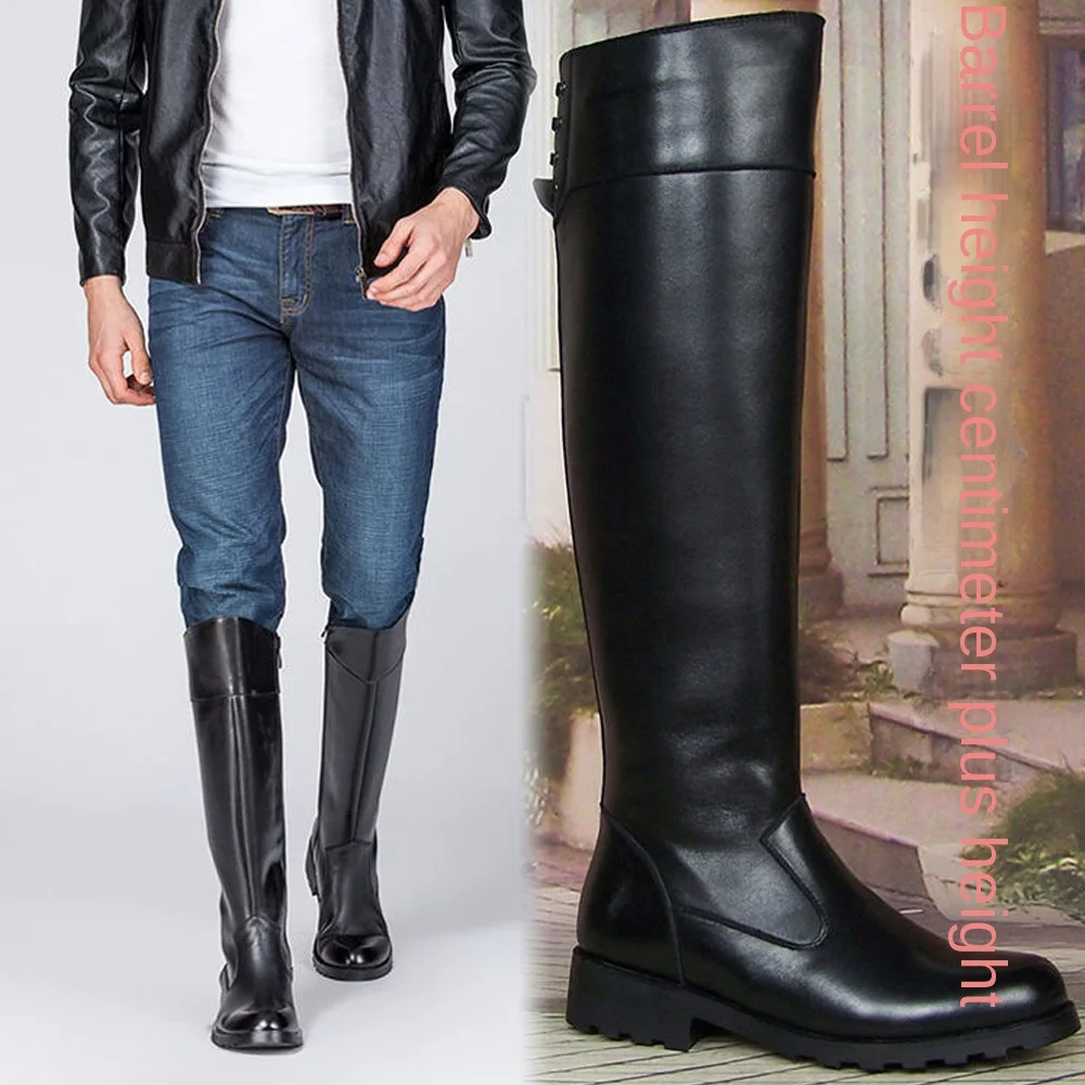 Fashion Men's Genuine Leather  - Sewing Zipper incelemesi ve fiyatı
