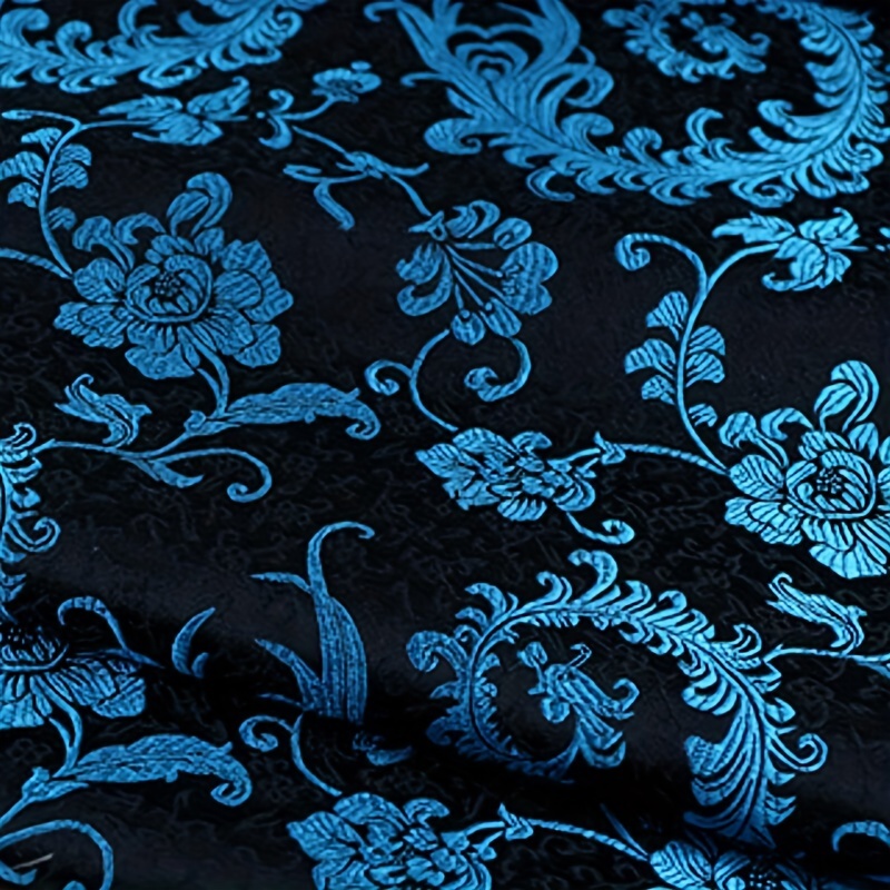 3D Blue Phoenix Tail Brocade F - Sewing Garment incelemesi ve fiyatı