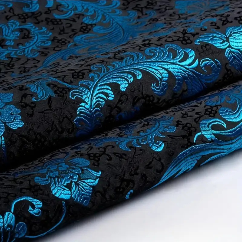 3D Blue Phoenix Tail Brocade F - Sewing Garment incelemesi ve fiyatı