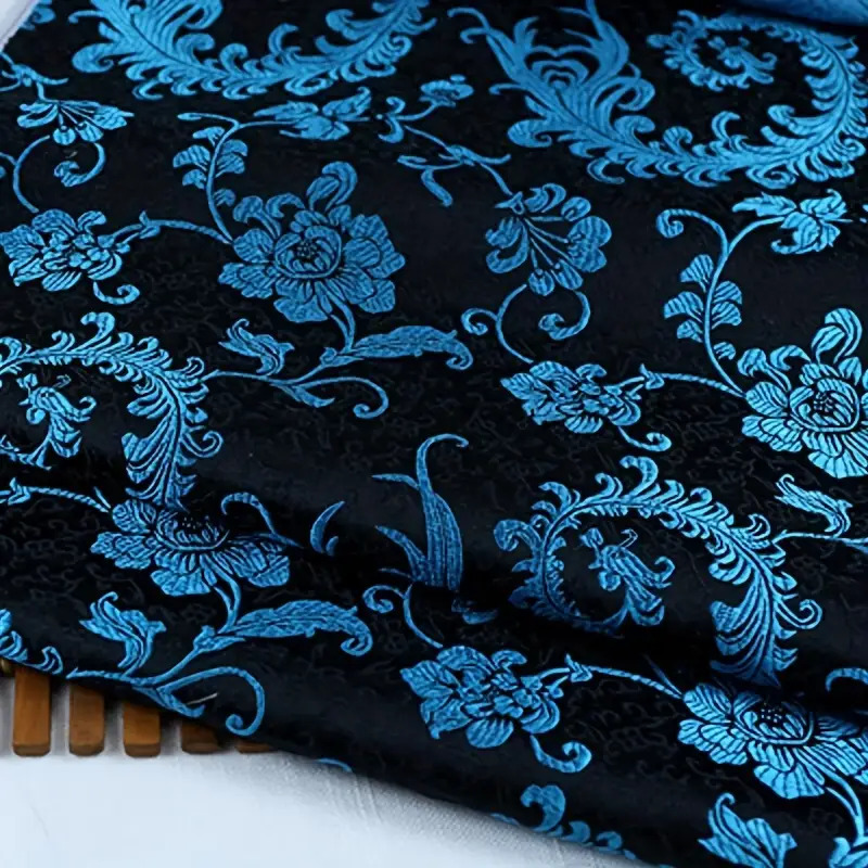 3D Blue Phoenix Tail Brocade F - Sewing Garment incelemesi ve fiyatı