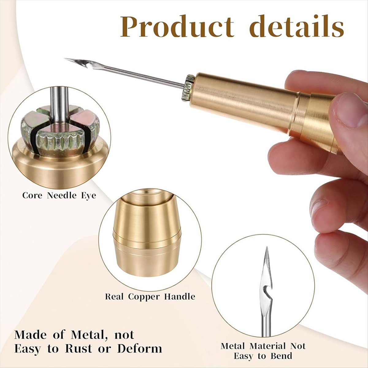 9pcs Leather Sewing Awl Kit wi - Sewing Kit incelemesi ve fiyatı