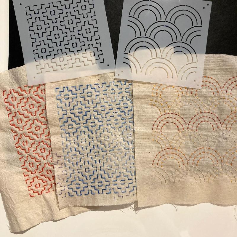 8/9/24/32Pcs Sashiko Embroider - Textile Sewing Patterns incelemesi ve fiyatı