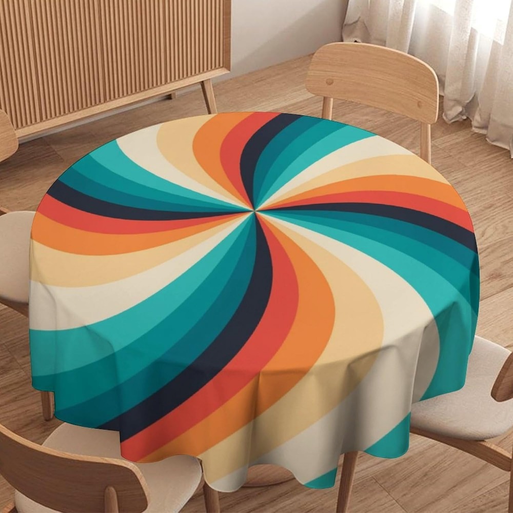 Vintage Groovy Swirl Round Tab - Century Textile & Sewing Supply Hours incelemesi ve fiyatı