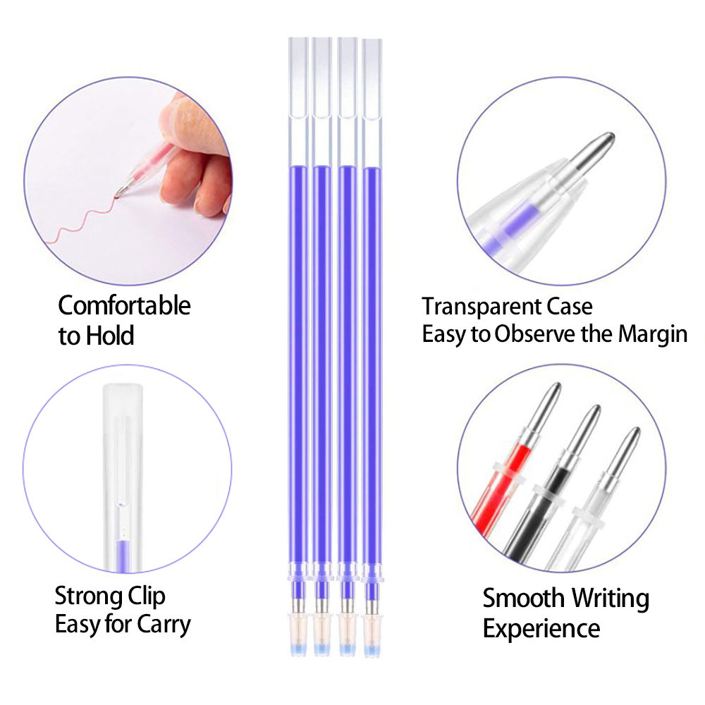 100Pcs Heat Erasable Pens Refi - Fabric Marking Pen incelemesi ve fiyatı