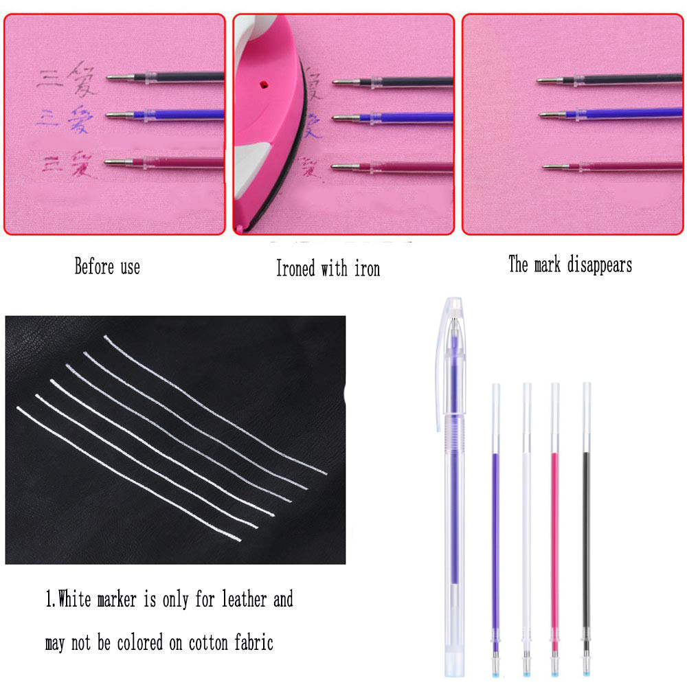 100Pcs Heat Erasable Pens Refi - Fabric Marking Pen incelemesi ve fiyatı