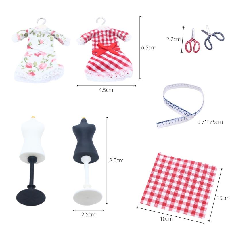 🛒1 Set Mannequin Torso Clothin - Sewing Kit incelemesi ve fiyatı