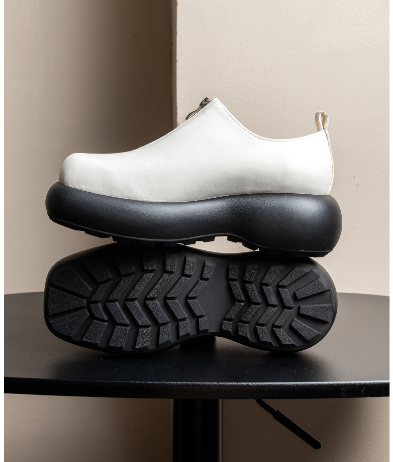 Derby Shoes for Men's Height I - Sewing Front Zipper incelemesi ve fiyatı